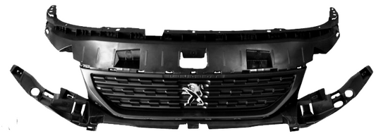 Rejilla o Mascara Delantera Original Peugeot Partner III / Rifter (2018–2023) | Código OEM 1632655980