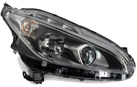 Óptico Delantero Derecho Peugeot 208 I 2019-2022 OEM 1685353180 - ExitParts Automotive