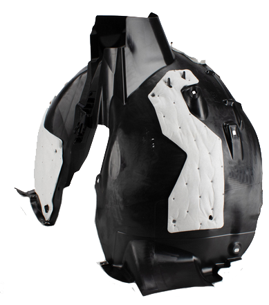 Guardabarros Delantero Derecho Original Peugeot 3008 / 5008 (2016-2023) - Código OEM 9825281680
